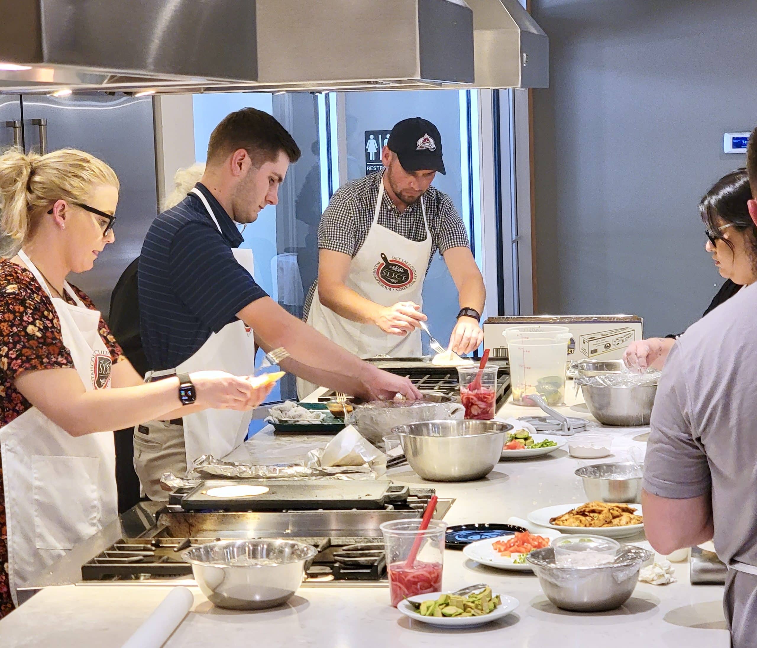 Team Cooking class in Salt Lake City
