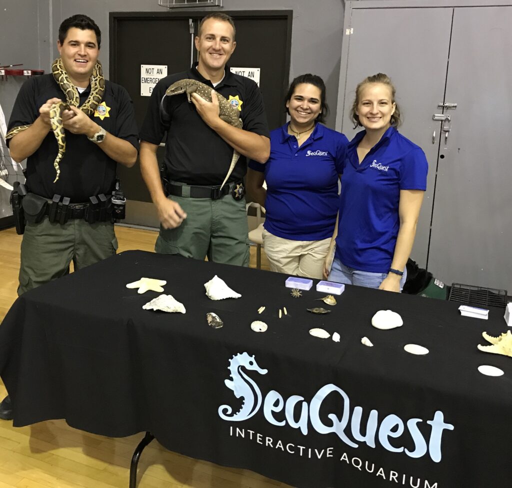 SeaQuest Rescue Animals in the Community