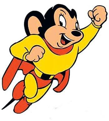 Mighty mouse royalty free image